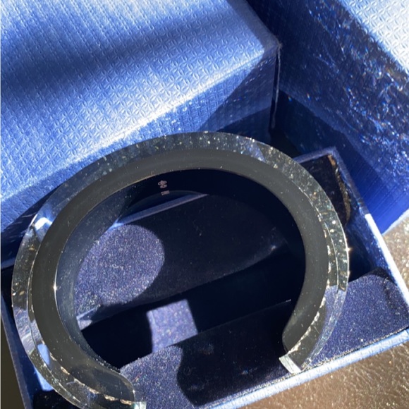 Swarovski Crystal Bangle Bracelet Vintage - Picture 4 of 5